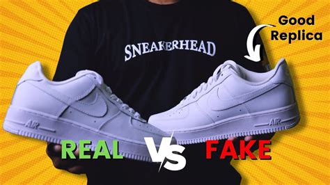 how to tell nike air force 1 fake|nike air force 1 scam.